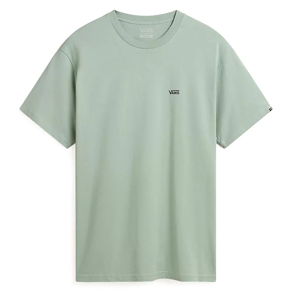 Multi Panel Design Vans Left Chest Logo T-shirt - Iceberg Green