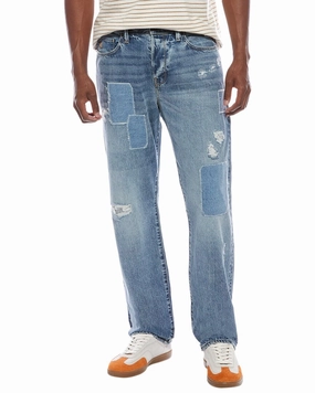 TODD SNYDER Indigo Relaxed Fit Jean City Outfit Evening Stroll Comfy