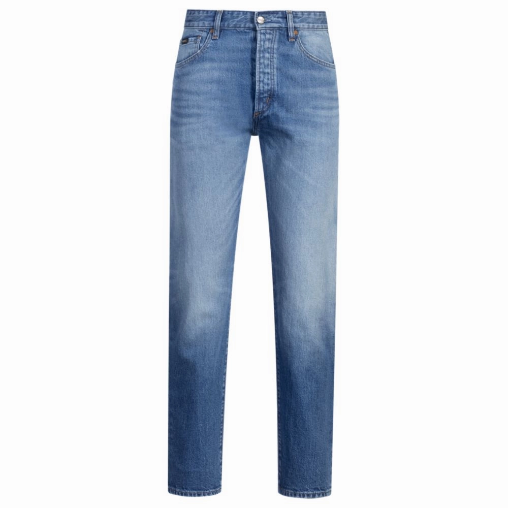 Cool Classic Timeless Design Classic-fit jeans in blue comfort-stretch denim