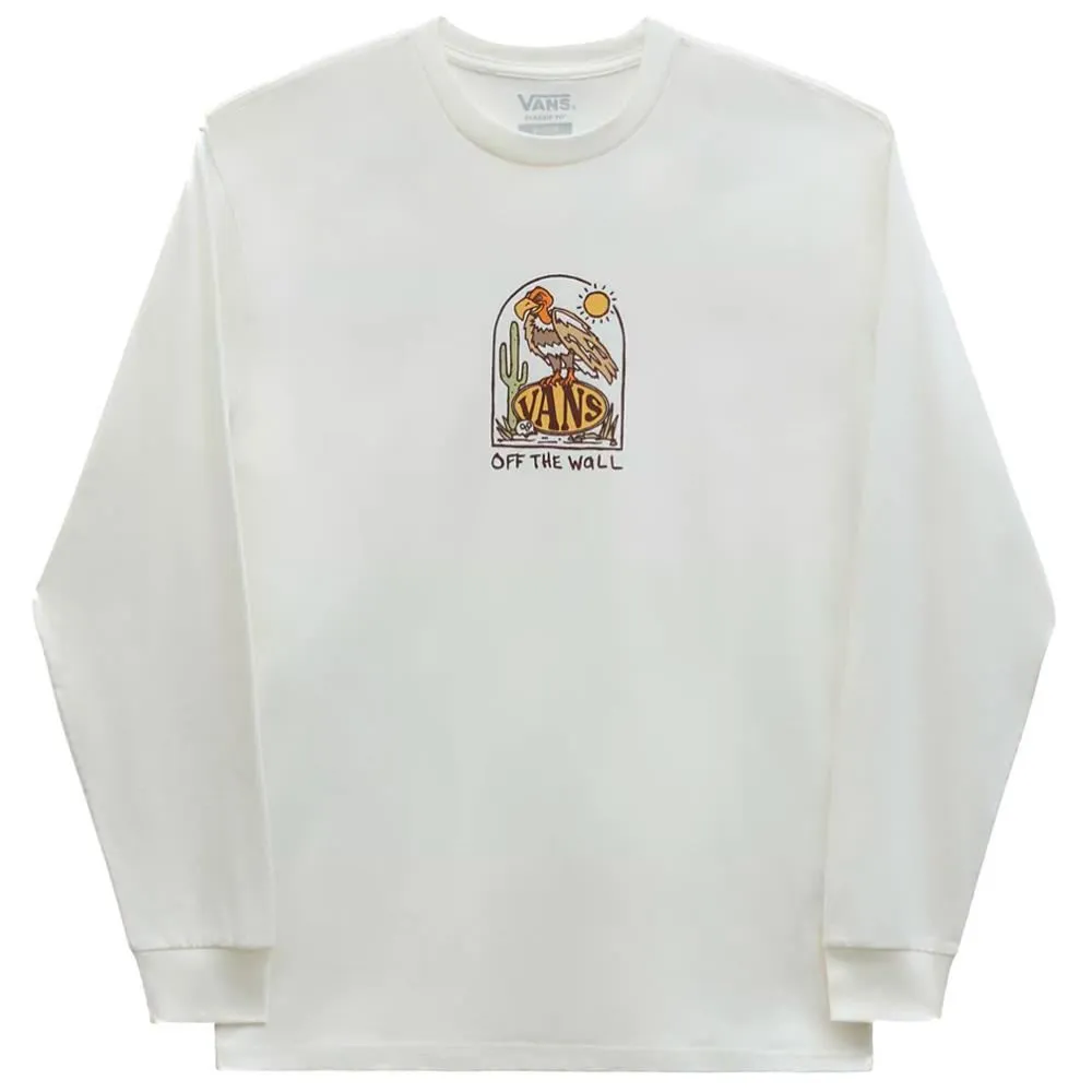 Vans Deserted Long Sleeve T-shirt - Marshmallow Weekend Trend
