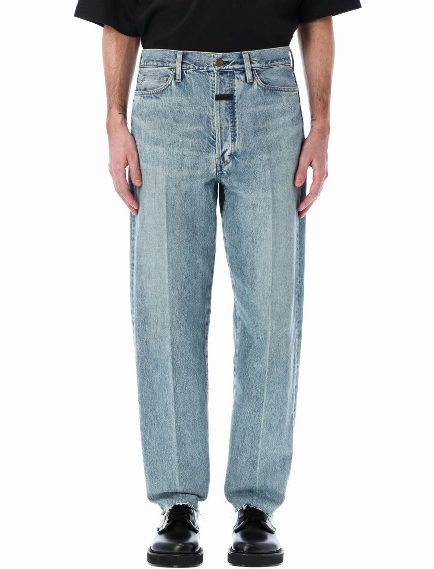 Relaxed Fit 80S Five-Pocket Denim Youth Style Weekend Style Rainy Day