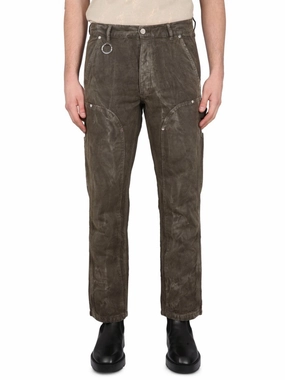Relaxed Fit Textured Cotton-Linen Pants Go To Outfit