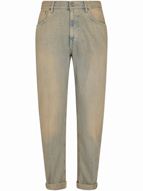 Base Style Relaxed Fit Trousers With Tapered Leg