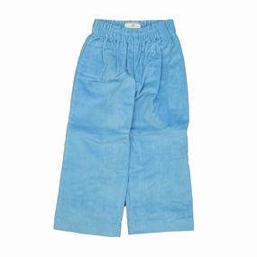 Classic Prep Boys Alaskan Blue Corduroy Pants Comfortable Layers