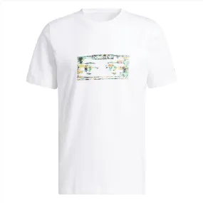 Quick-Dry Fabric Adidas Dill Eyes T-Shirt - White