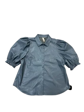Blouse Short Sleeve By Dolan Left Coast  Size: L ZonalVentilation