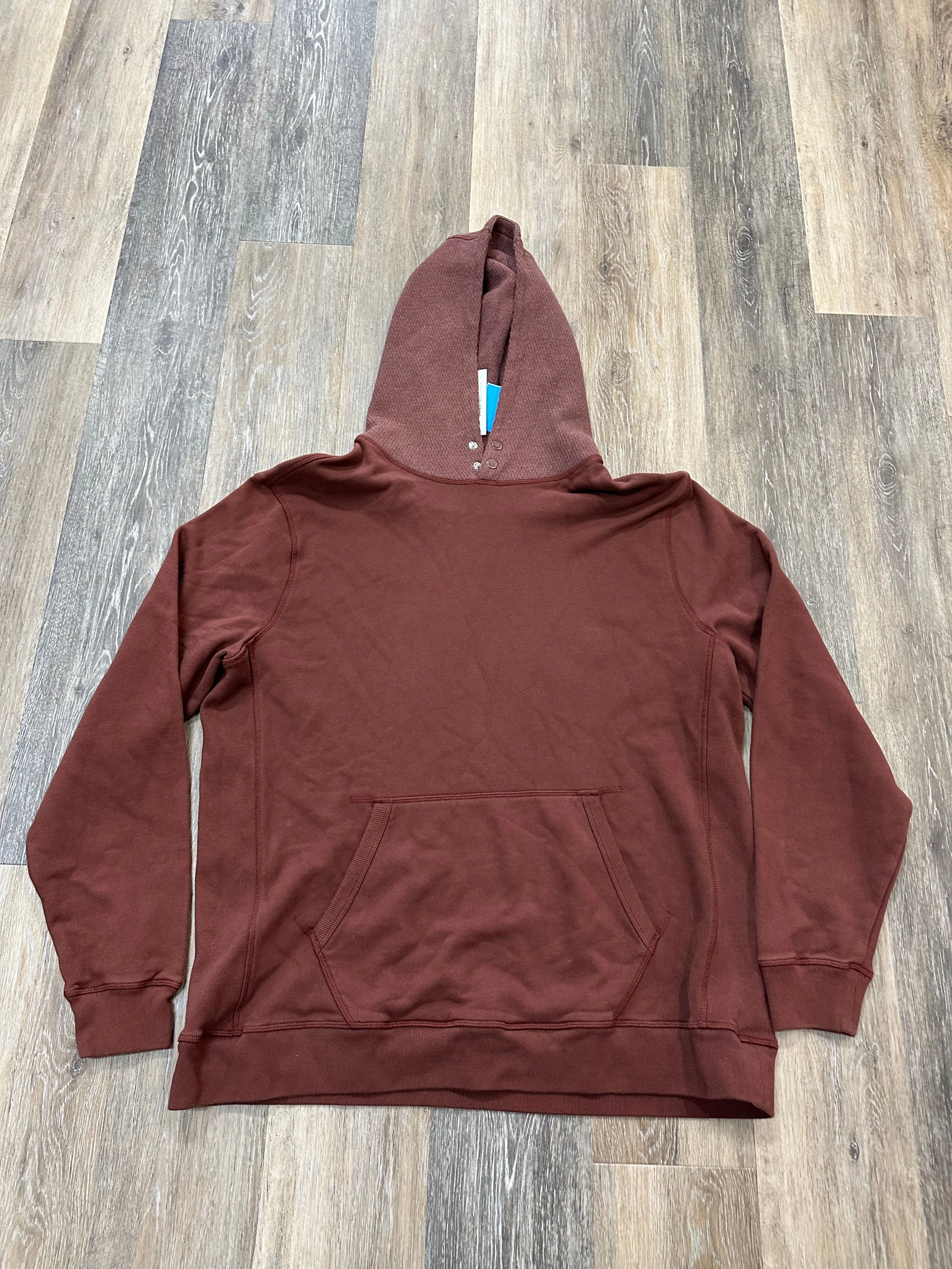 AbrasionResistant Sweatshirt Hoodie By Taylor Stitch In Brown, Size: Xl