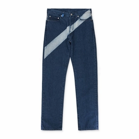 No Gap Waist LINED DENIM INDIGO JEANS