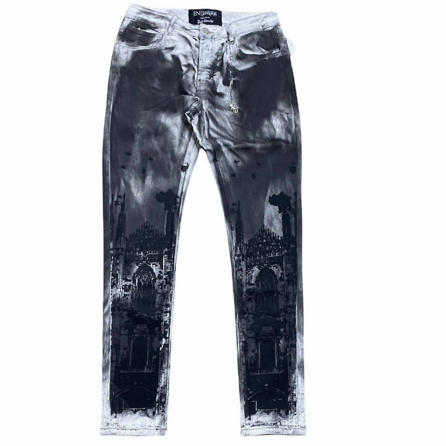 Men's Hendrix Denim Jean In Black Fade Simple clothing