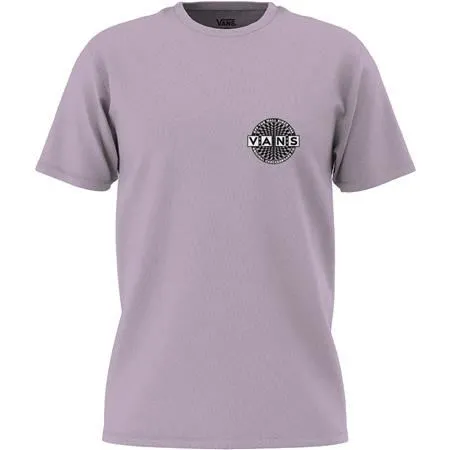 Weekend Look Vans Warped Logo Checkerboard T-Shirt - Lavender Frost