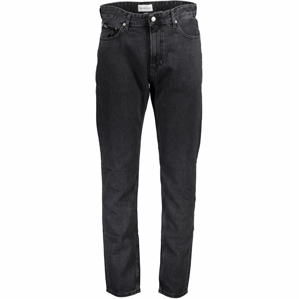 Calvin Klein Chic Washed Effect Dad Men's Jeans Outerwear Friendly Organic Cotton Material