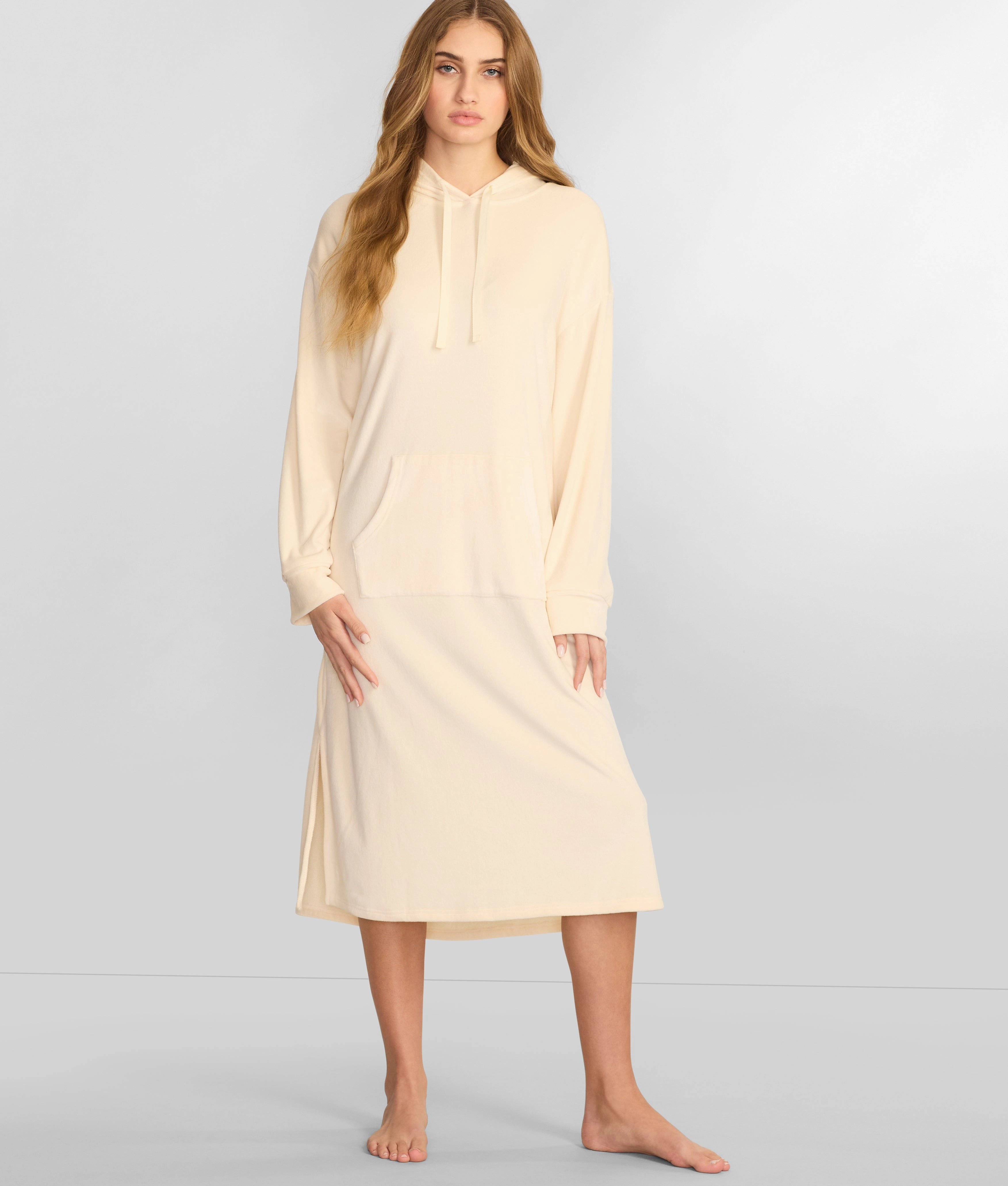 Reveal Women's Velour Hooded Snuggler Reinforced Knee Panels