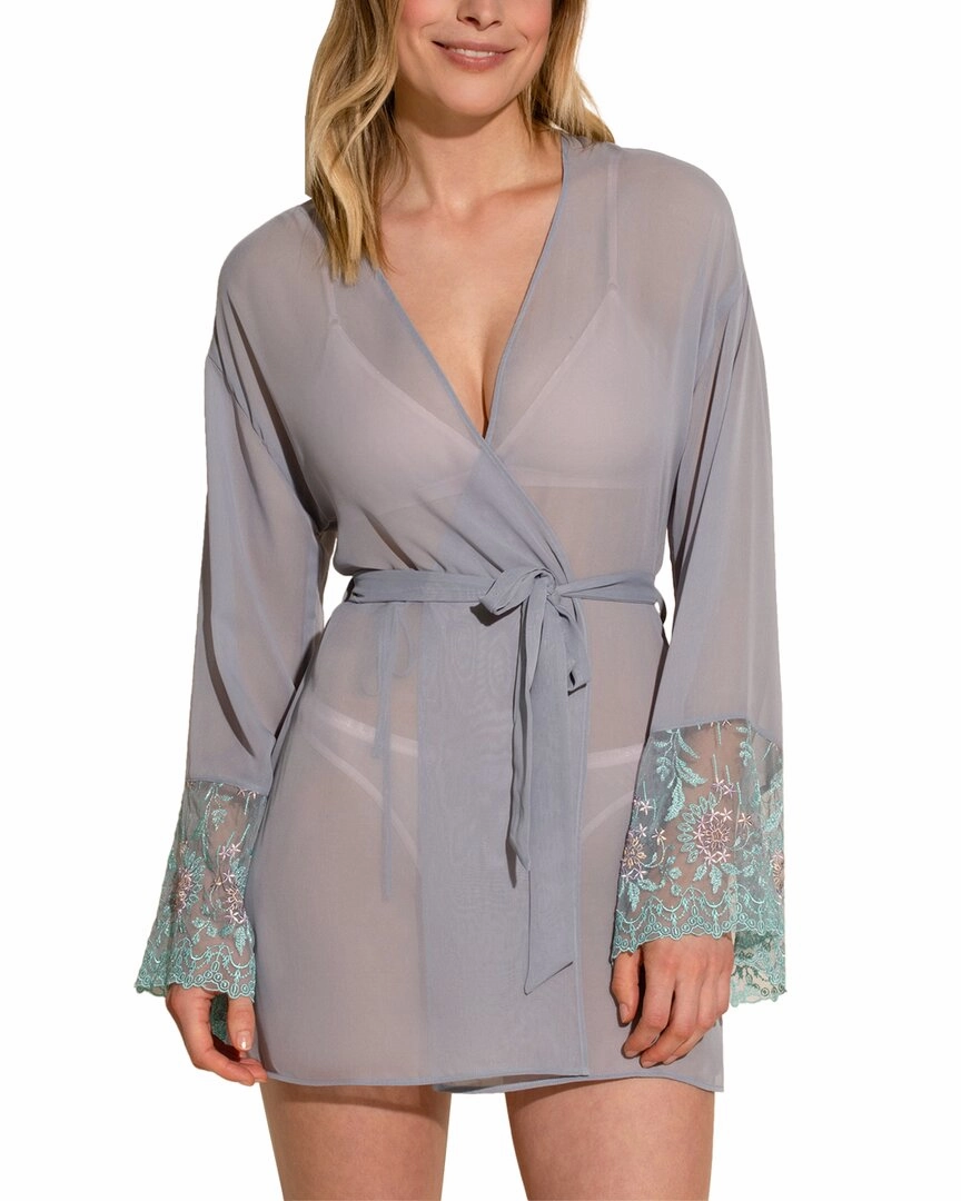 SweatWicking Fabric Stretch Elastic Waistband Cosabella Usha Robe
