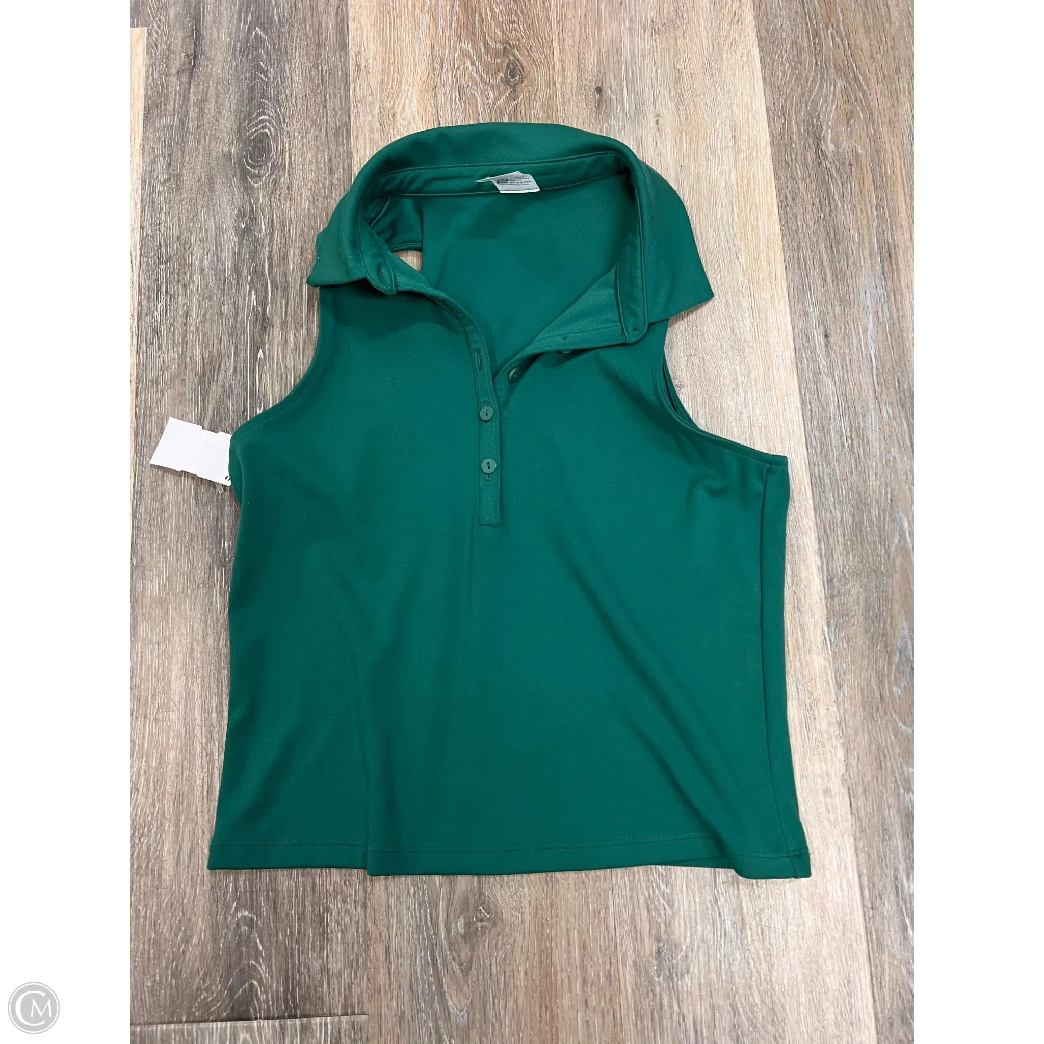 AntiPill Surface Overlock Edging Athletic Tank Top By All In Motion In Green, Size: S