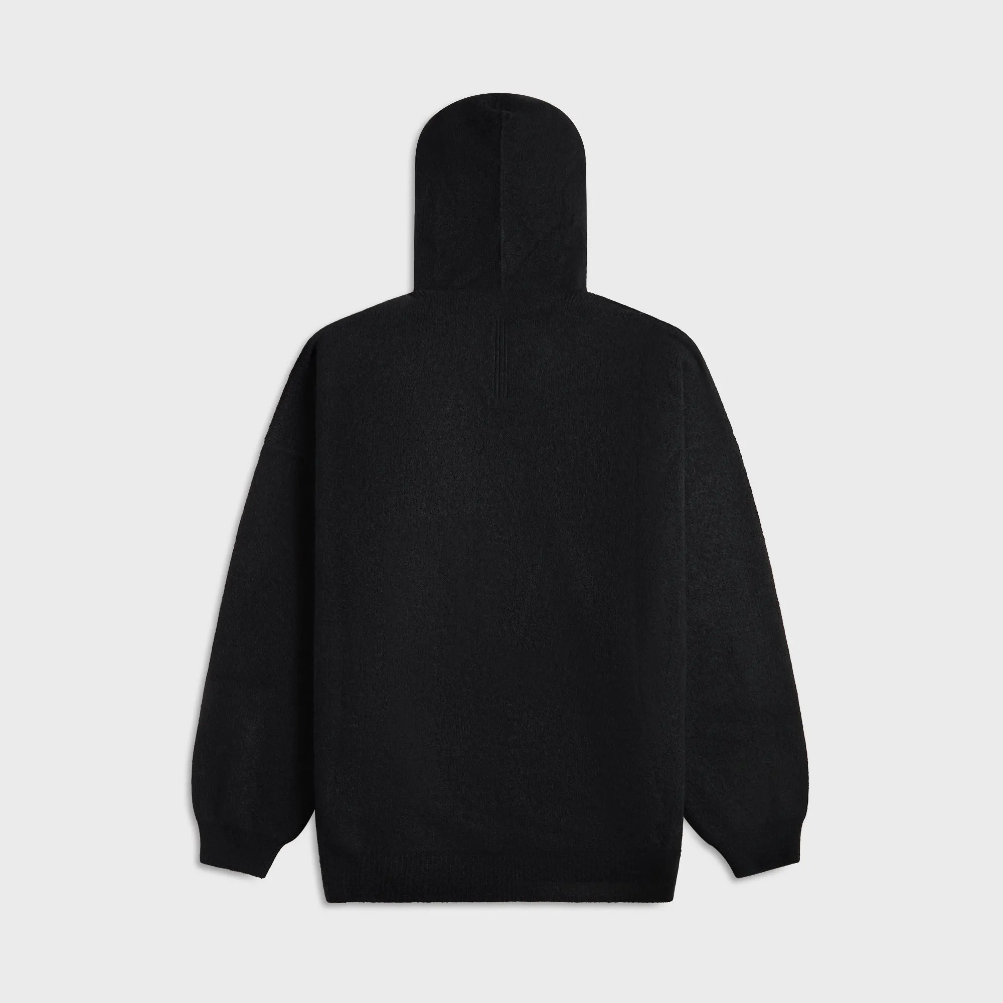 Rick Owens Gimp Hoodie - Black Checkered Foil