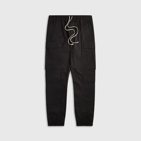 Rick Owens Mastodon Megacargo - Black Stay Fresh Recyclable Fabric Blend