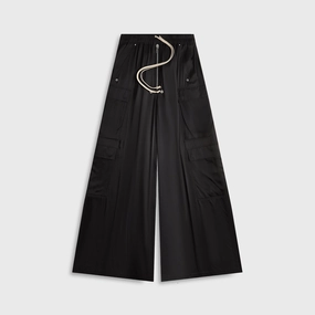 Soft Touch Material LightweightDesign Rick Owens Pantaloni Cargobelas - Black
