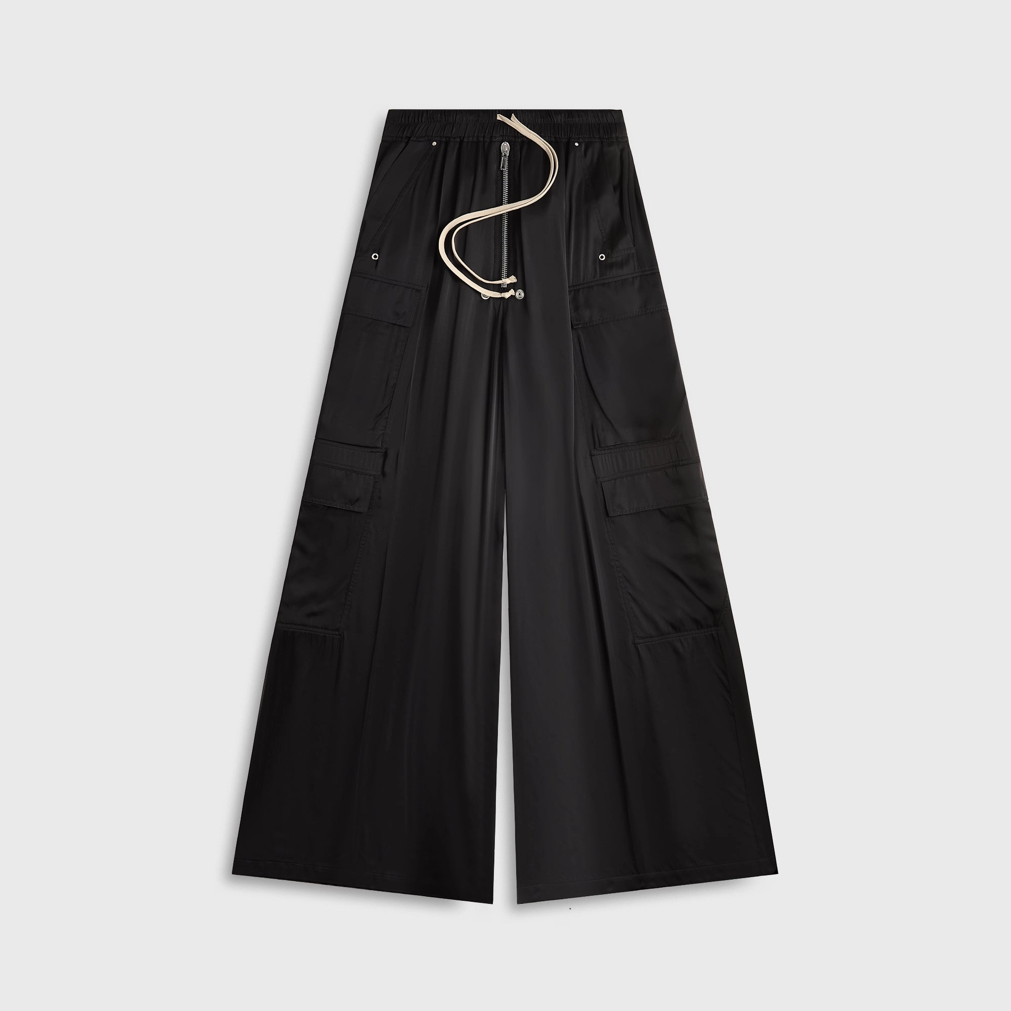 Soft Touch Material LightweightDesign Rick Owens Pantaloni Cargobelas - Black