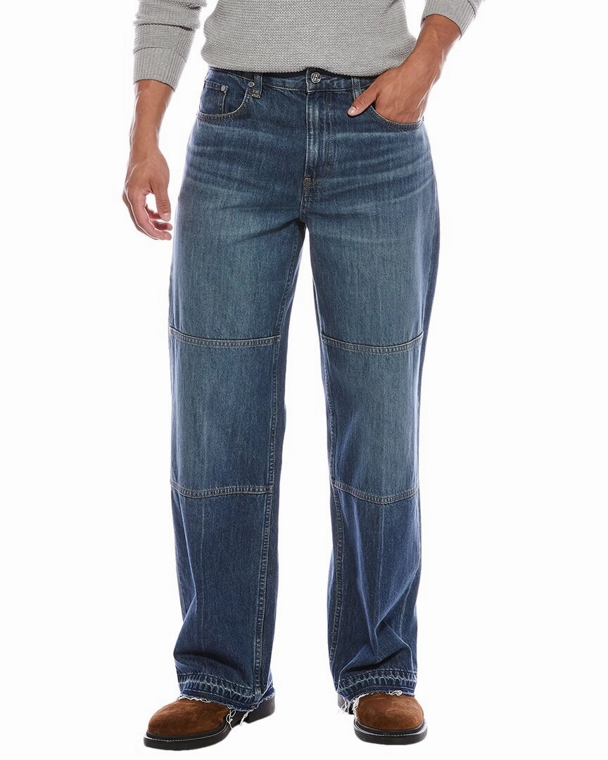 Helmut Lang Carpenter Tinted Indigo Regular Jean City Walk Smooth
