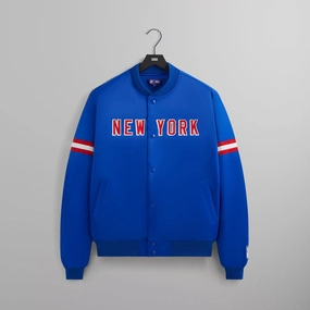 Kith for the New York Rangers Satin Bomber Jacket - Cyclone Thermal regulation AbrasionResistantEdging