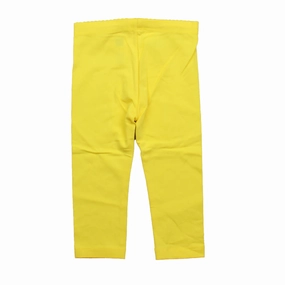 Tea Girls Yellow Leggings Casual Style LightweightConstruction