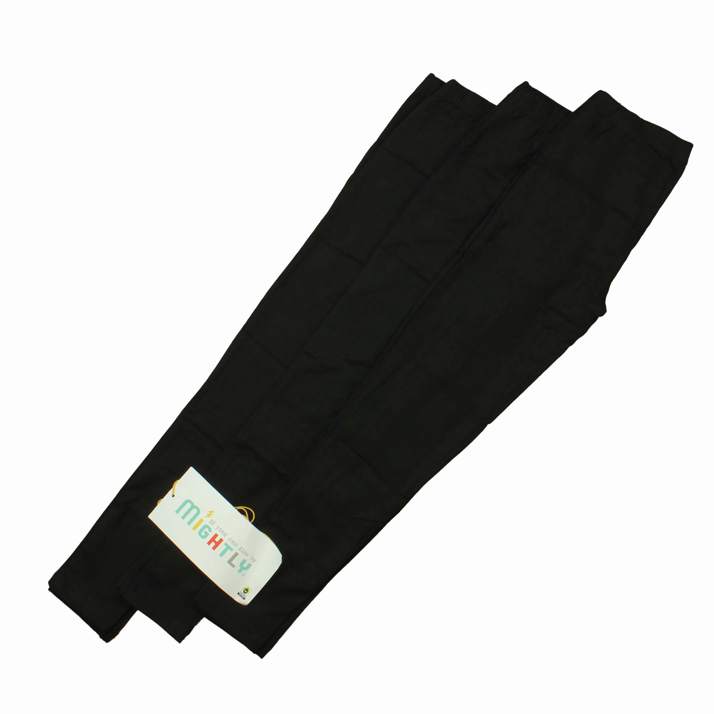 Mightly Girls Black Leggings Soft Lining ThermalRegulation