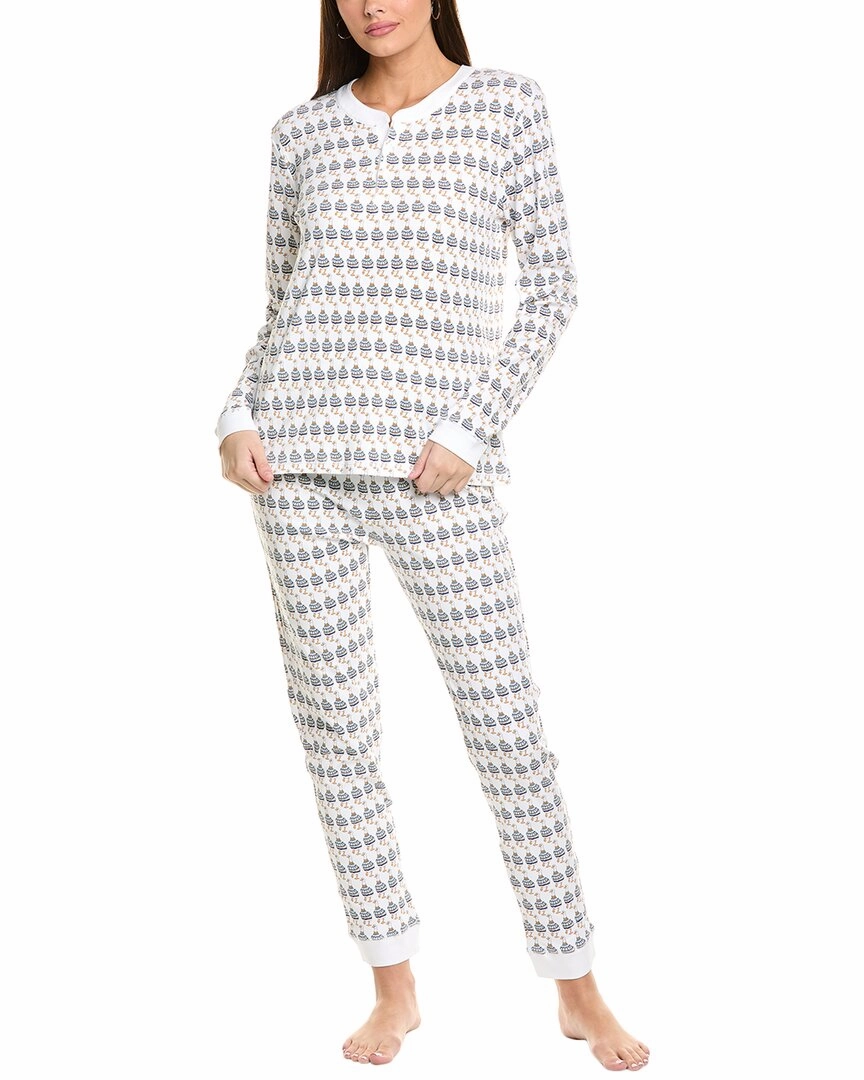Ro's Garden 2pc Pippa Pajama Set AntiPilling Technology Compact Knit