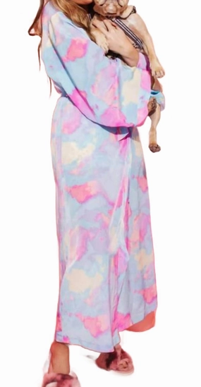 WrinkleResistant Finish Romeo Robe In Groovy