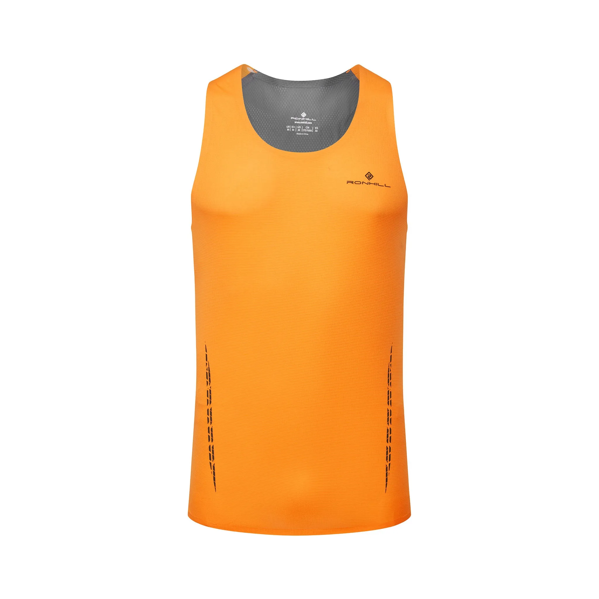 Ronhill | Men's Tech Race Vest - Tangelo/Artemis Fixed Soft Touch Material