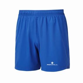 Ronhill | Men's Core 5" Short - Dark Cobalt/Bright White Reflective Detailing Running Gear