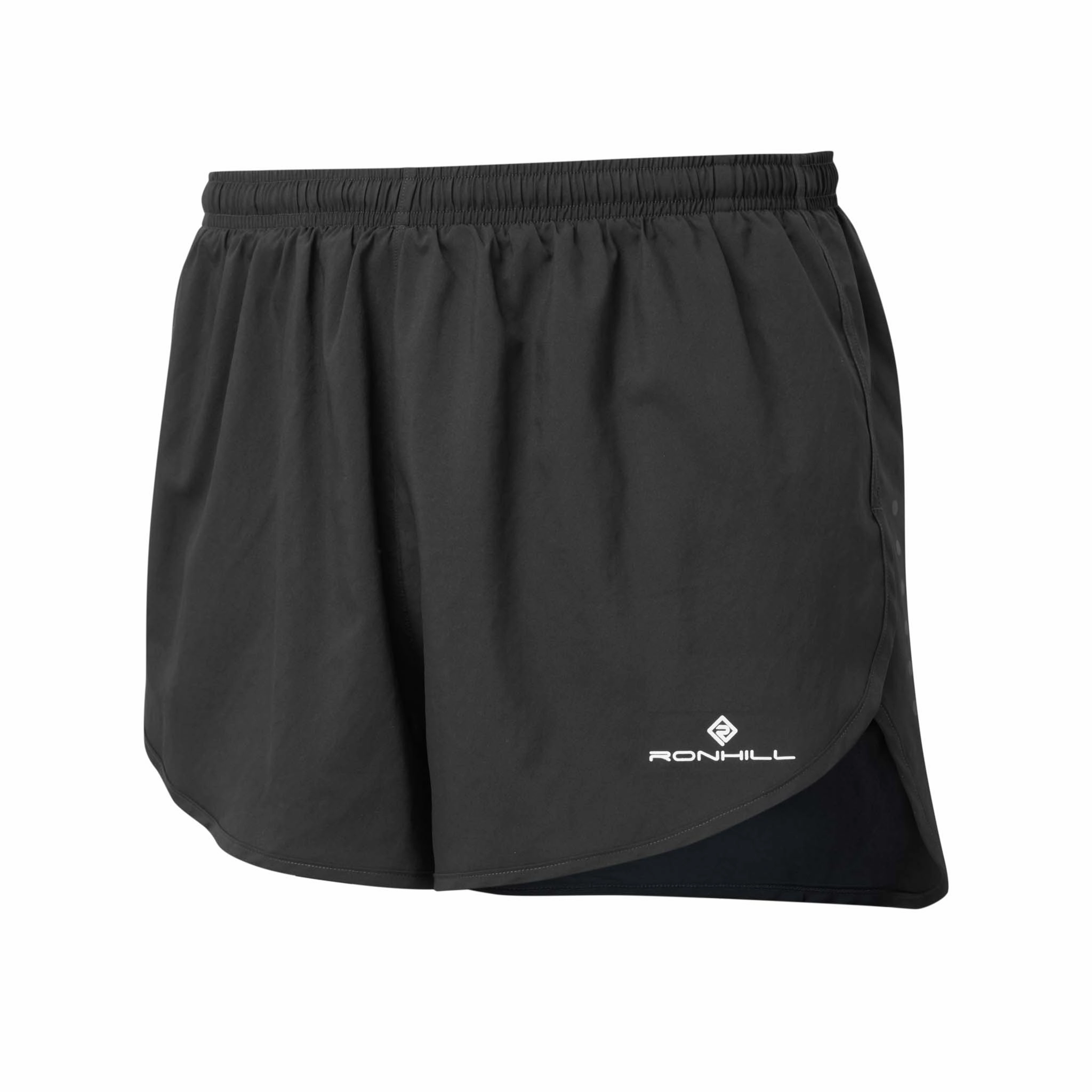 Ronhill | Men's Core Racer Short - Black Quick Recovery