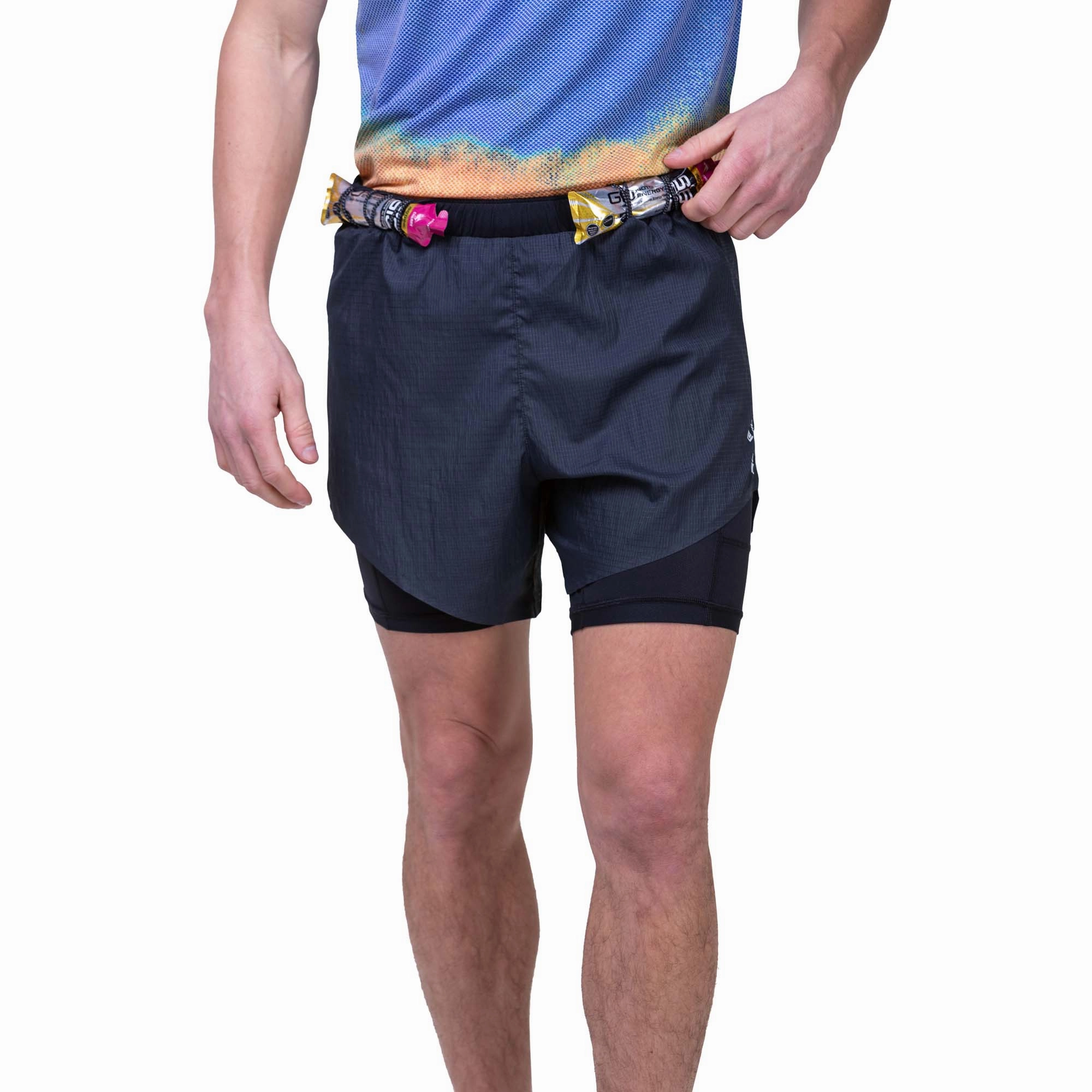 accessory venue Polyvinyl Chloride Ronhill | Men's Tech Race Twin Short - All Black