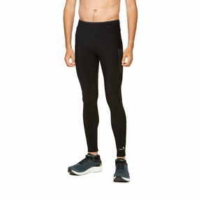 Fitness Essentials season venue Ronhill | Men's Tech Winter Tight - All Black