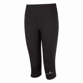 Ronhill | Women's Core Capri - Black LayeredTech