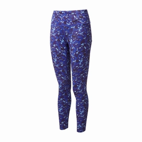 Free Motion Engineering Collapsible Heel Geometry Ronhill | Women's Life Tight - Dark Cobalt Pebbles