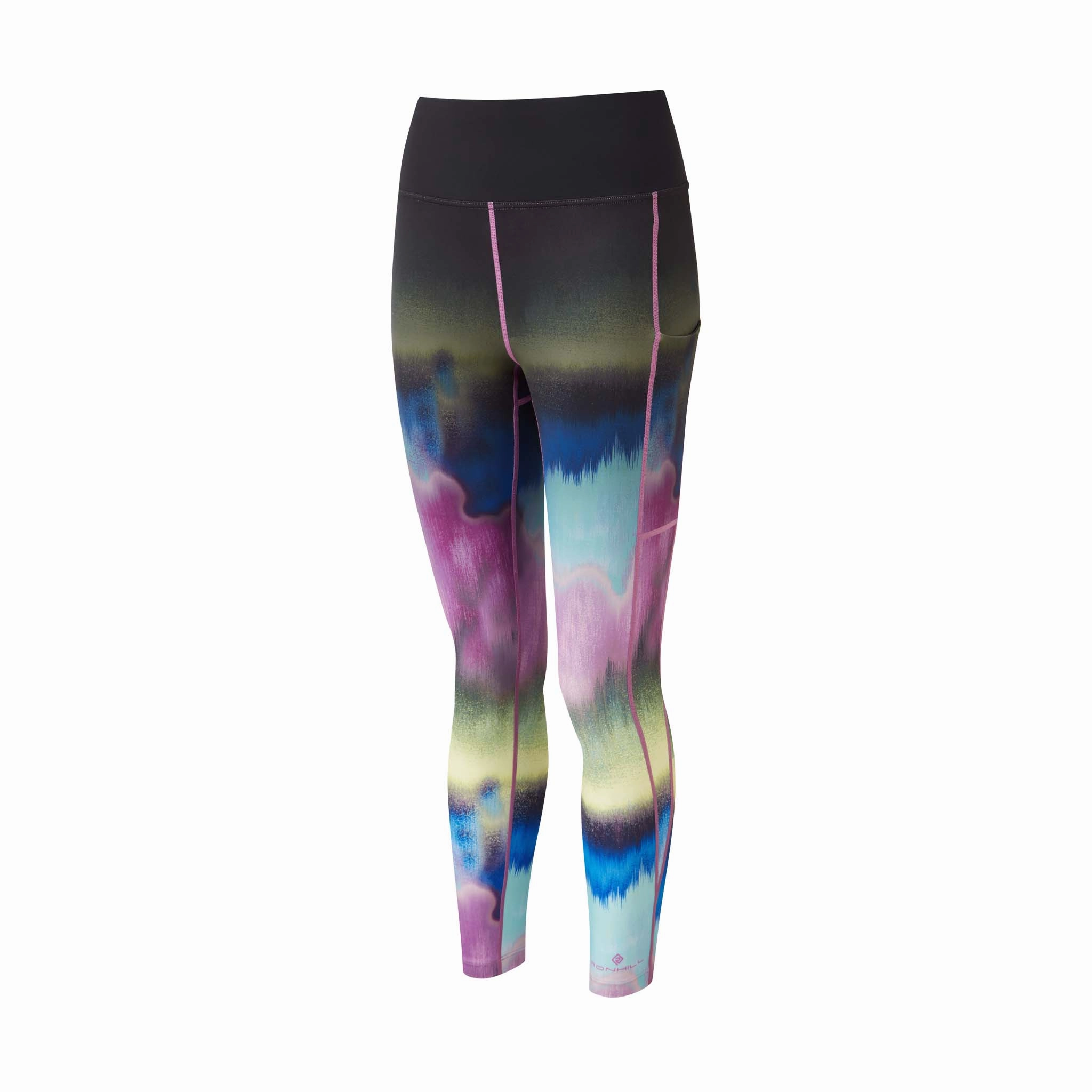 SeamlessConstruction Moisture Wicking Technology Ronhill | Women's Tech Gradient Crop Tight - Multi Mirage