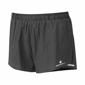 Ronhill | Women's Tech Race Short - All Black SweatWicking Properties Organization