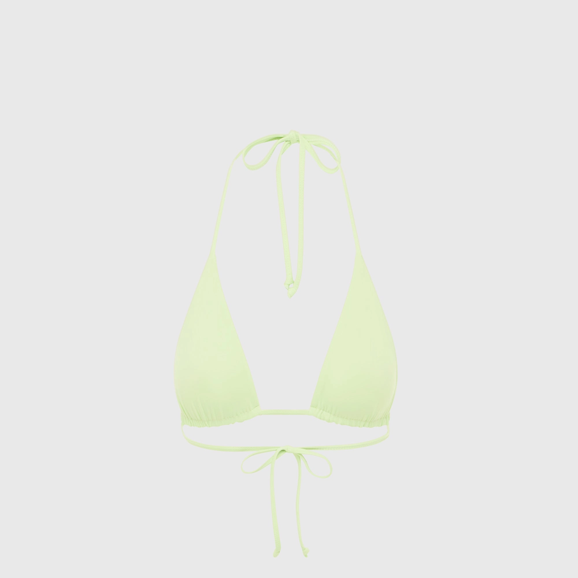 Bond Eye Isla Triangle Top - Lime / Orchid Bare Molded Cup Support Ocean Breeze
