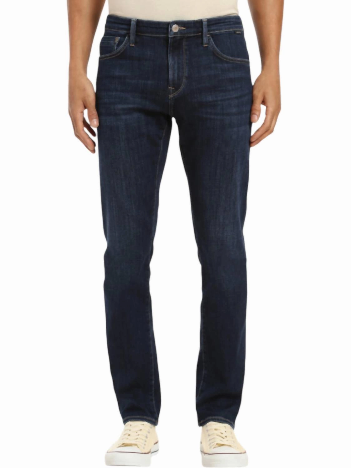 Breathable Denim Jake Slim Fit Jeans In Deep Feather Blue
