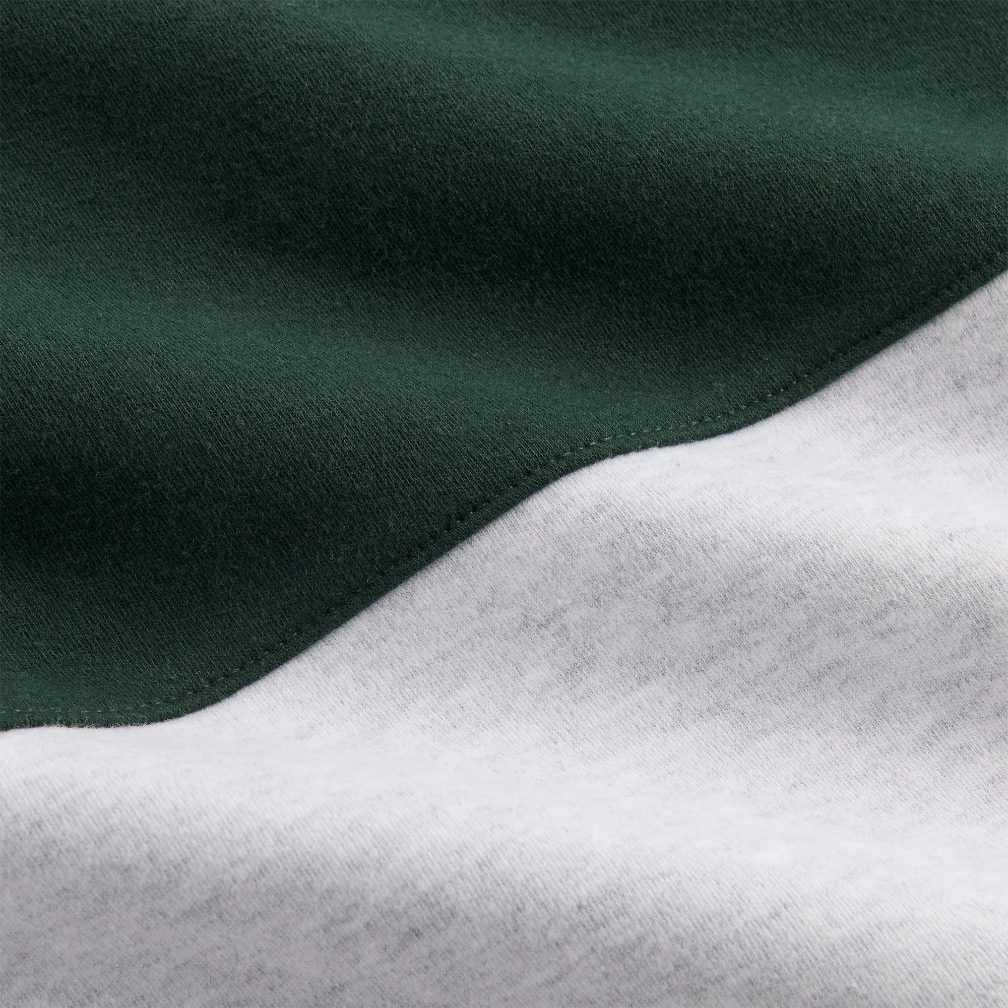 Layering Piece Kith Rugby Nelson Collared Pullover - Light Heather Grey