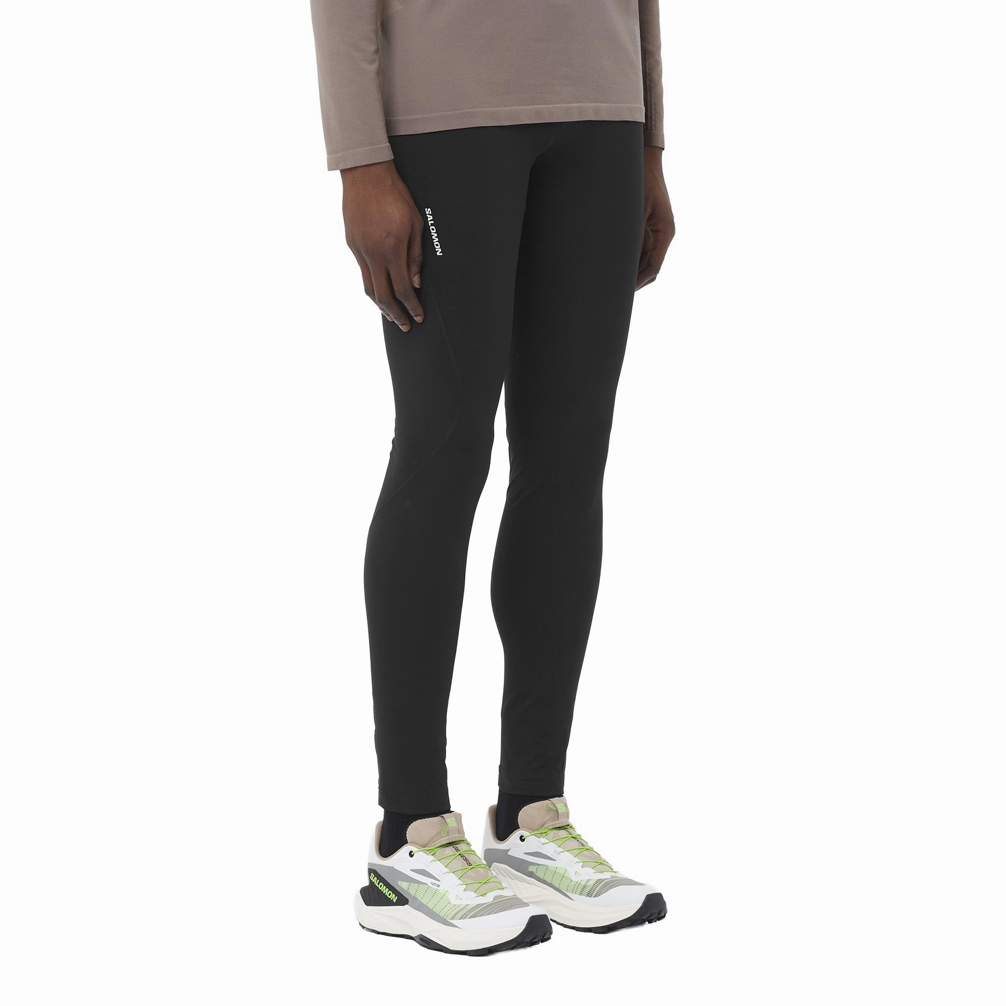 Salomon | Men's SHAKEout CORE Warm Tights - Deep Black Neat