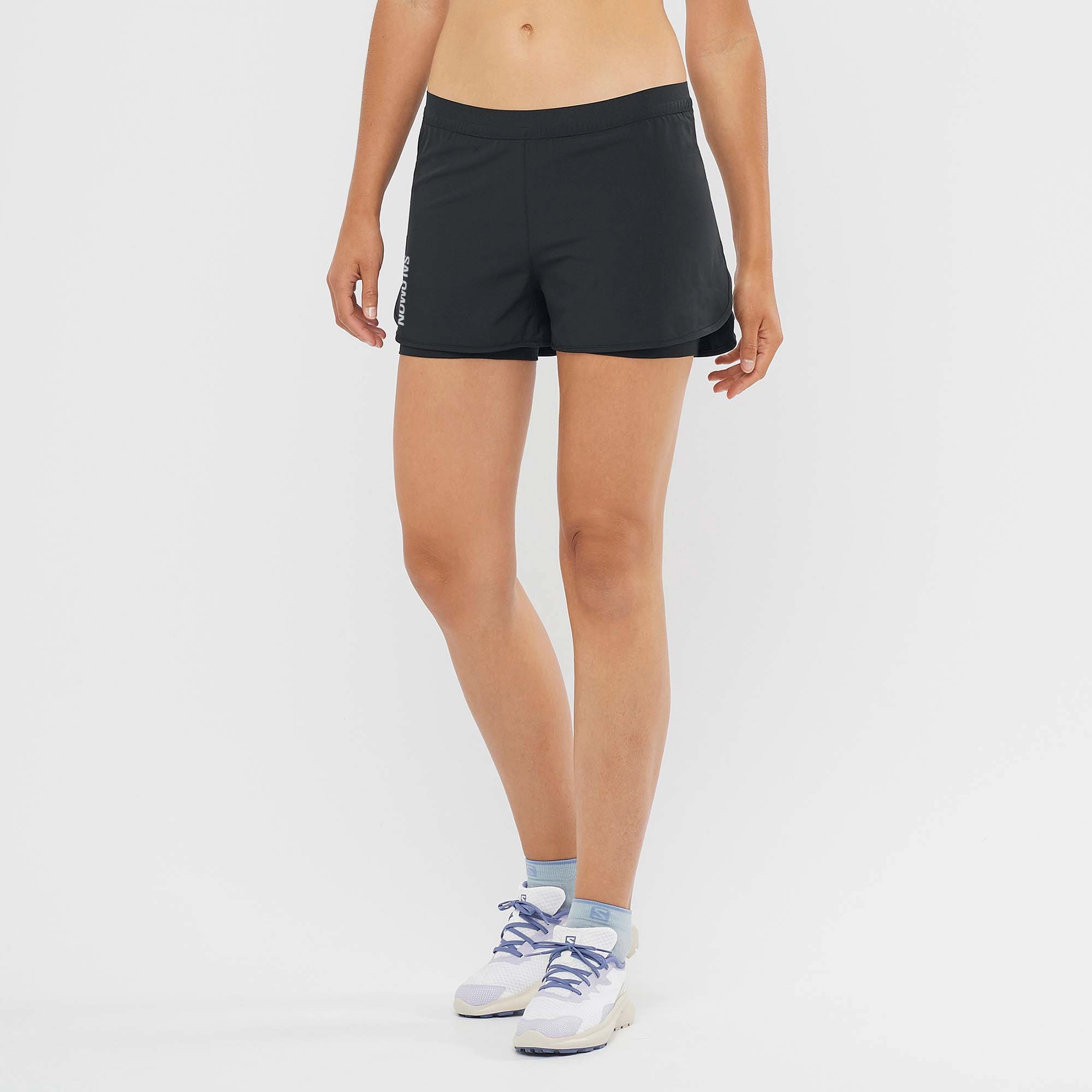 luggage venue Salomon | Women's Cross 2in1 Shorts - Deep Black