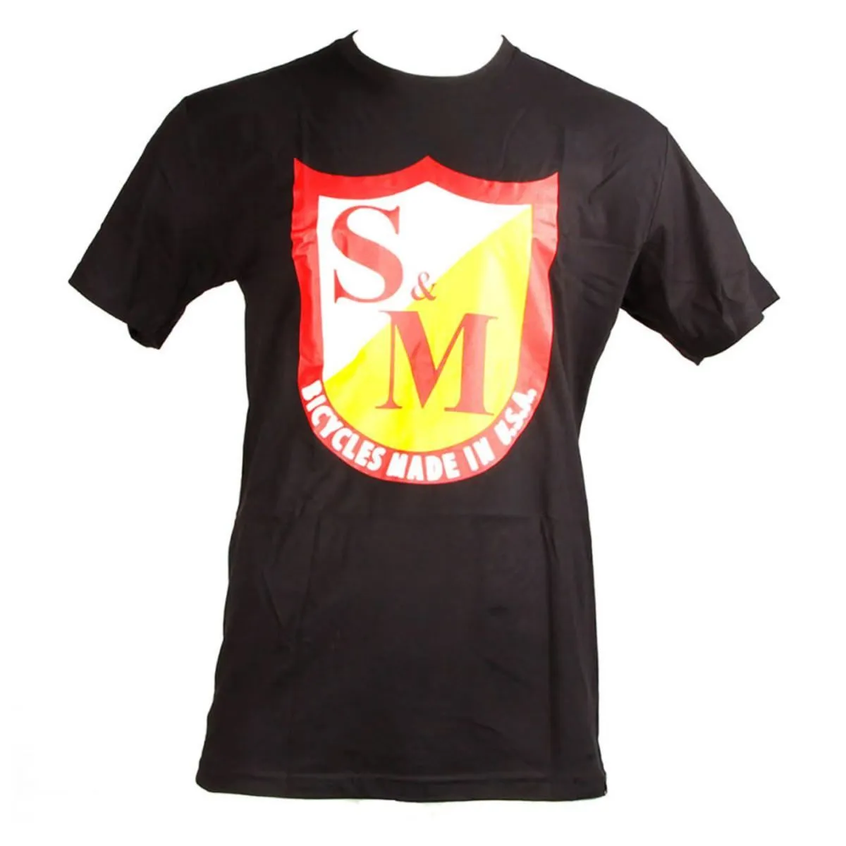 Weekend Essential PocketDetail S&M Classic Shield T-Shirt - Black