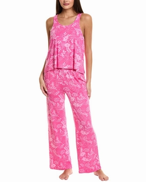 Oversized Hoodie Design Sanctuary 2pc Tank & Pant Set