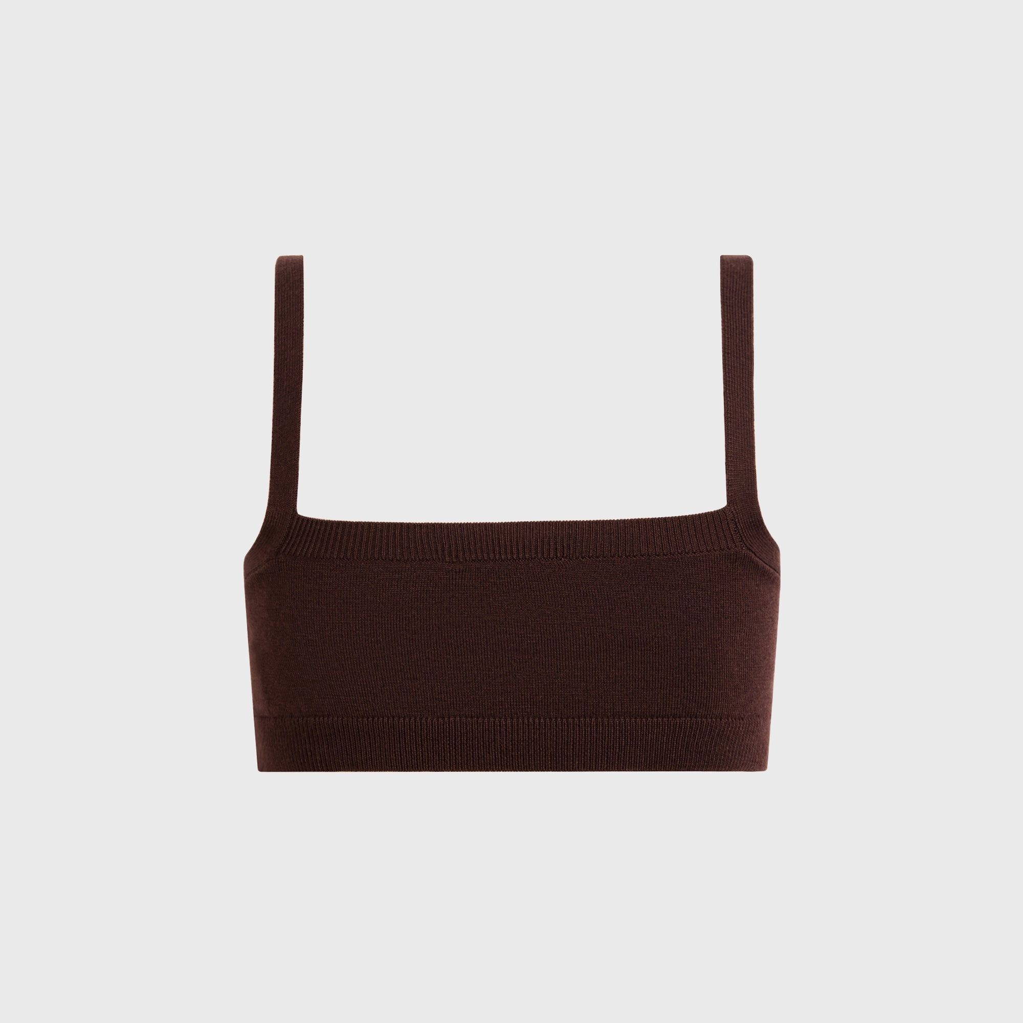 Elite Home Luxe Lounge Sandy Liang Jeep Bralette - Brown