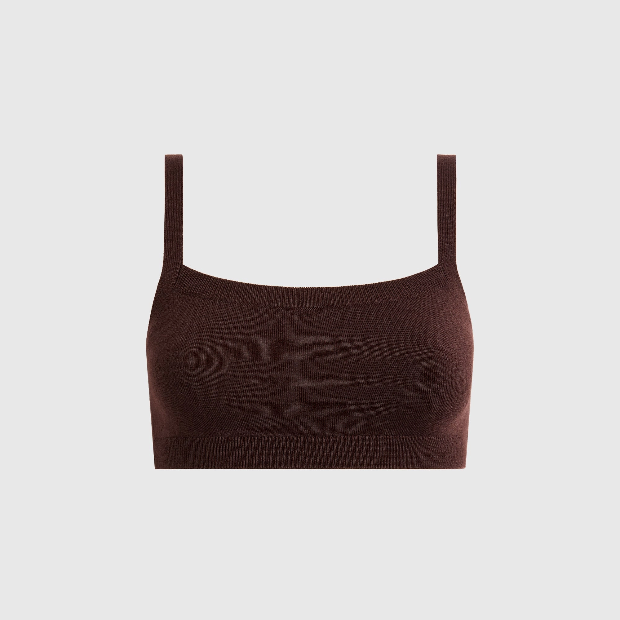 Sandy Liang Jeep Bralette - Brown Cool-Touch Professionals Balanced Fit