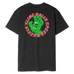 Santa Cruz SB Hand T-shirt - Black Chilly Comfort