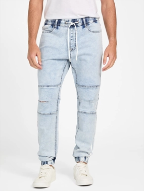 Saun Denim Joggers Balanced Fit