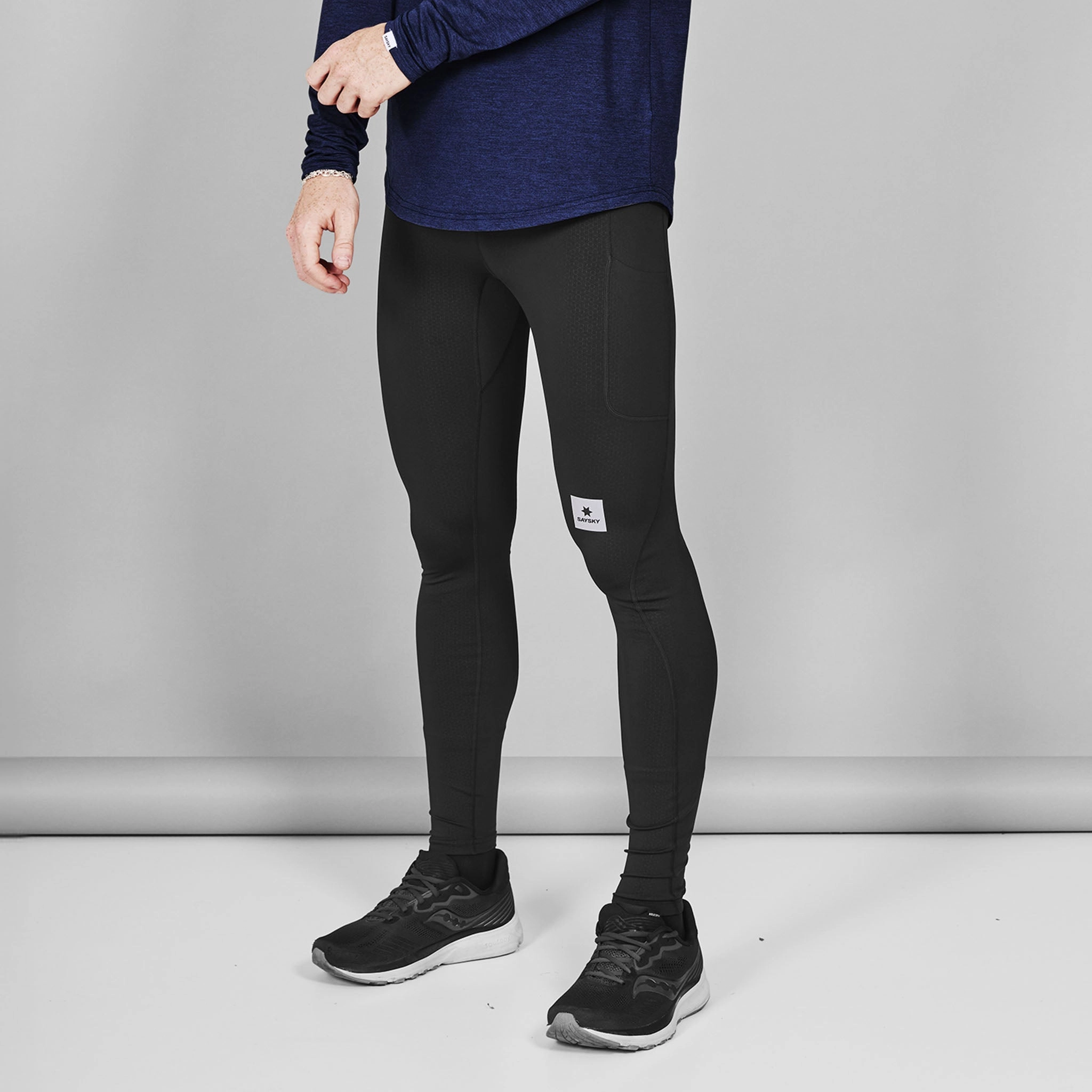 Multi Directional Flex SAYSKY | Men's Combat  Long Tights - Black