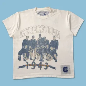 Chic Cut Job Interview Vintage Georgetown Basketball T-Shirt XLarge